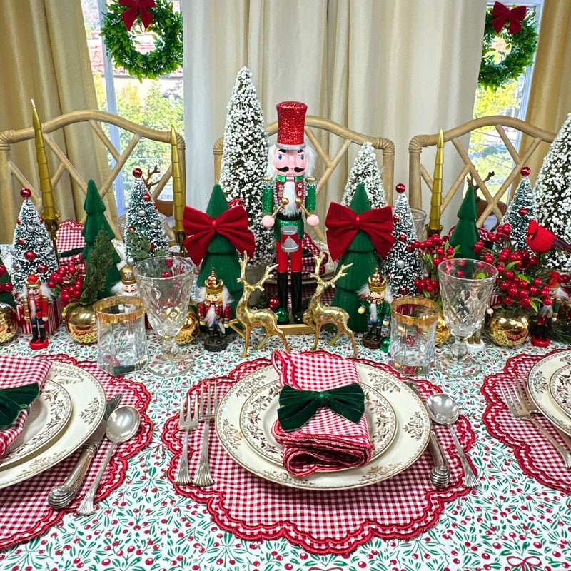 Bettina Placemat - Red Gingham (Set of 4)