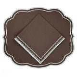 Charlotte Placemat - Cocoa (Set of 4)