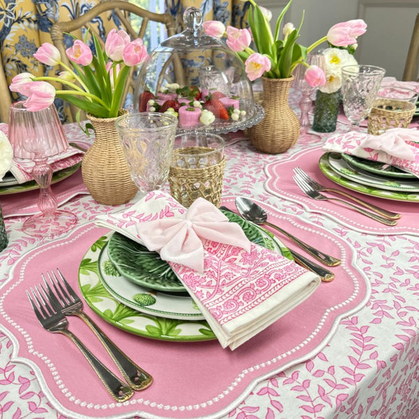 Charlotte Placemat - Pink (Set of 4)