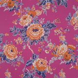 Austin Rose Print Fabric - Pink