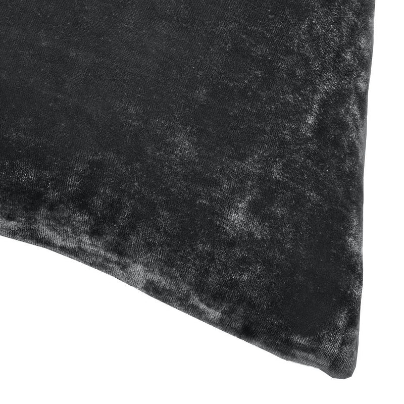 Dream Silk Velvet Pillow - Coal