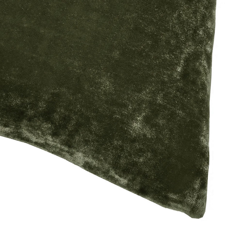 Dream Silk Velvet Pillow -Olive