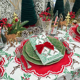 Enchanted Christmas Reindeer - Napkin (Set of 4)