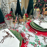 Enchanted Christmas Reindeer - Tablecloth