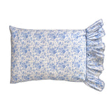 French Toile print pillowcase in Blue
