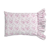 French Toile print pillowcase in Pink