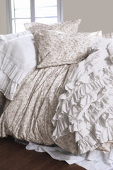 NEW! French Toile Bedding -Natural