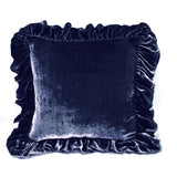 Isabella Tatter Velvet Ruffle Collection-Denim