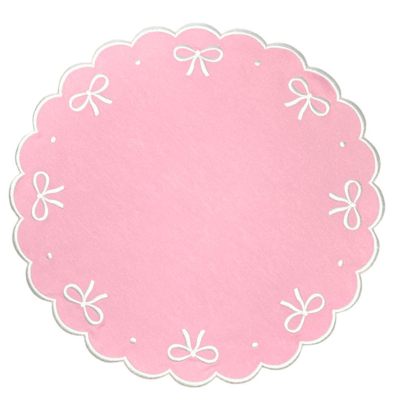 Juliet Bows Placemat - Pink (Set of 4)