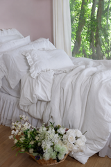 Eveliegh Cozy Texture Duvet Collection - White