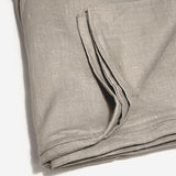 Tailored Linen Twin XL Duvet - Natural