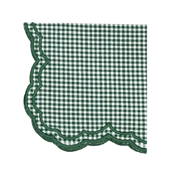 Bettina Napkin-Dark Green Gingham (Set of 4)