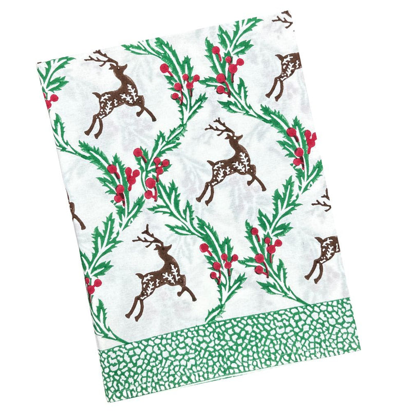 Enchanted Christmas Reindeer - Tablecloth