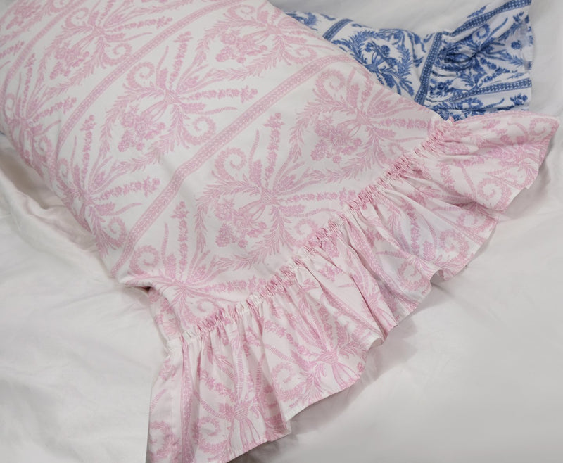 NEW! Victoria Toile Bedding - Maple - Linen Salvage Et Cie