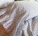 Petite Rosebuds Bouquet Bedding - Lilac - Linen Salvage Et Cie