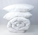 Perfect Poplin Duvet Set-White - Linen Salvage Et Cie